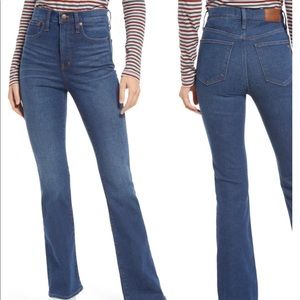 Madewell skinny flare jean